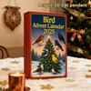 Bird Advent Calendar 2025 24 Days Christmas Countdown Calendar with Acrylic 2D Bird Hanging Decoration Holiday Gifts for Kids Bird Lovers