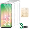 3pcs HD Clear Tempered Glass For Samsung Galaxy A16 A26 A56 A36 A06 4G 5G Screen Protector