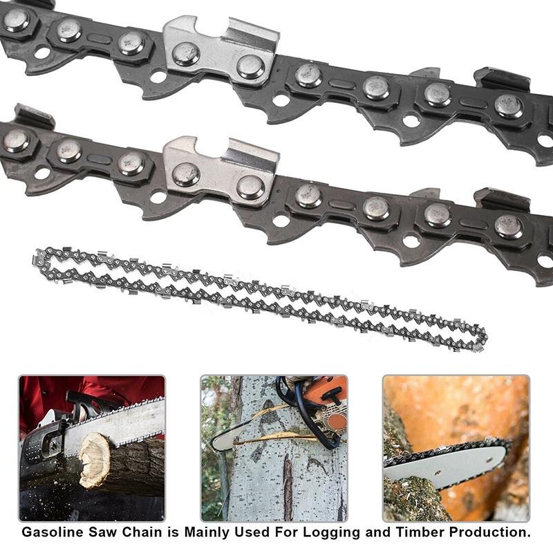 1/2/3/4/6 Pcs 14Inch Saw Blade Chainsaw Chains 3/8" LP 050" Gauge 50 Drive Link Electric Saw Blade Tool Saw Accessory Replacement Wood Cutting