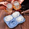 Silicone Owl Ice Cube Tray Owl Ice Block Mold Animal Silicone Ice Grid 4-grid Owl Ice Grid Mold