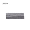 Portable Vintage  Retro Square Glasses Box Glasses Linen Case Folding Eyewear Case  Storage