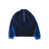Originals Kangaroo Pocket Half-Zip Color Block Baseball Jacket Men Jackets Blue HC0426