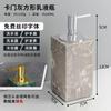 Creative Marble Hand Sanitizer Bottle Hotel Press Soap Dispenser Bathroom Shampoo Body Wash Dispenser Home Bathroom Accessories