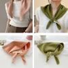 Multi-functional Knitted Triangular Scarf Warm Triangle Knit Scarves New Headscarf Shawl  Women