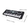 Portable 37 Keys Electronic Piano Digital Keyboard Piano LED Display Musical Instrument Kids Toy Electric Piano For Children
