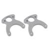 2Pcs Router Table Insert Plate Wrench High Accuracy Portable Plastic Ring Wrench for Woodworking