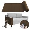 Trimmable Cat Scratcher Mat Self-Adhesive Cat Scratching Pad Replacement for Cat Towers Anti-Scratch Furniture Protector for Couch Wall Door