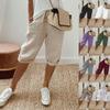 Women's Summer Shorts Line Running Workout Baggy Shorts Cargo Pants with Pockets