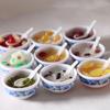 1:6 Mini Dollhouse Bowl Desserts Food For Doll Kitchen Decor Accessories Toys