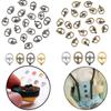 Mini Ultra-small Stuffed Toys Belt Buttons Diy Dolls Buckles Tri-glide Buckle Doll Bags Accessories