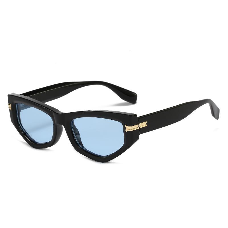 Cat'S Eye Triangle Sunglasses For Women, Versatile Personalized Street Sunglasses