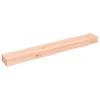 VidaXL Wall Shelf 80x10x6 Cm Solid Untreated Oak Wood 363538