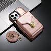 Crossbody Leather Wallet Vertical Cards Bag Case For Iphone 14 13 12 Mini 11 Pro X Xs Max Xr 8 7 Plus Se 2020 Zipper Purse Cover