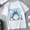 Plus Size Tops Women 'S T -Shirt Fashion Funny Totoro Print T Shirt Summer Harajuku Streetwear O -Neck Short Sleeve Tshirt Clothing