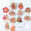 Cartoon Capybara Brooch Animals Cute Bag Pin Fashion Capybara Acrylic Badge