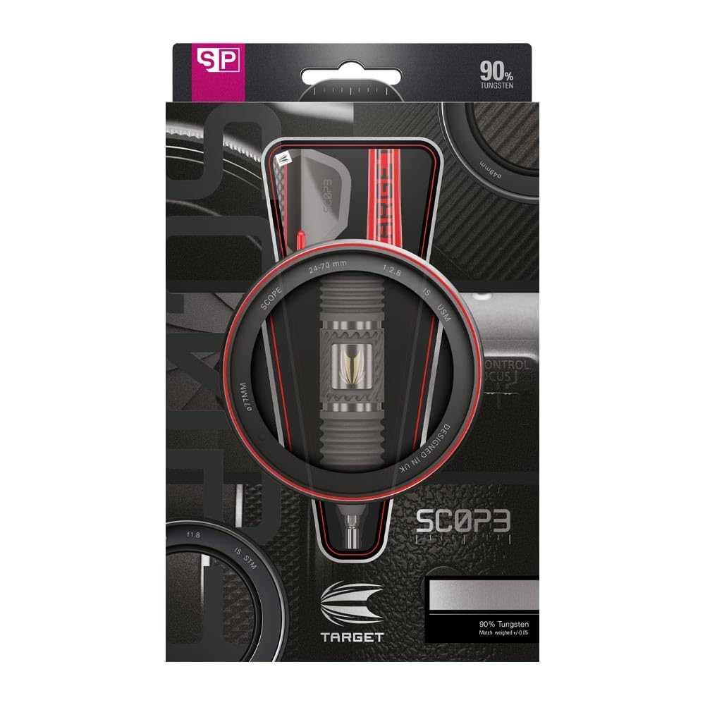 Target SCOPE 03 SWISS POINT STEEL 25g Dart Barrel Dart Set <190339>