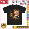 Dabbing Turkey Unicorn Pilgrim Costume Happy Thanksgiving T Shirt Men Women New