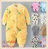 Newborn Baby Climbing Jumpsuit 16 Colors Warm Romper Jumpsuit for 0-18 Months Lightweight for Autumn Spring Outerwear