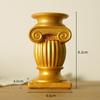 Roman Pillar Greek Column Statue Candle Holder Resin Figurine Home Desktop Decor Ornament Photography Prop Architectural Detail