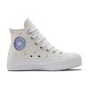 Converse Chuck Taylor All Star Lift Trendy Comfortable Versatile High-Top Canvas Shoes Women Sneaker Light-Purple A02895C