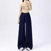 Harajuku Versatile Drape Wide-leg Jeans Spring and Autumn New Fashionable and Thin Straight Floor-mopping Jeans