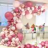 Balloon Garland - Unspecified - 118 Pieces - Pink - Confetti Balloons - Party Decoration