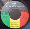 7inch Record NITTY GRITTY - Lightning Clap NONE Blacker Dread 1996 UK Reggae, Ska & Dub Used