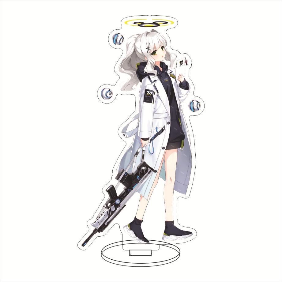 Blue Archive Millennium Science School Acrylic Stand Hayase Yuka Ushio Noa Anime Acrylic Figure Standing Model Cosplay