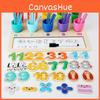 Board Wooden Counting Educational Toy For Kids Math Skills And Color Sorting