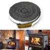 10/12/15MMx2M Fiberglass Fireplace Door Sealing Strip Self-adhesive High Temperature Wood Stove Door