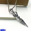 Titanium Steel Halloween Pestle Hip Hop Necklace Fashion Hip-Hop Sweater Chain Stainless Steel Statement Accessories