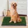 Artificial Grass Dog Pee Pads with Tray Anti-Splash Dog Potty Pan