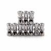 10Pcs Screw Clasps Stainless Steel Screw Clasps With Safe Snap Lock Fit