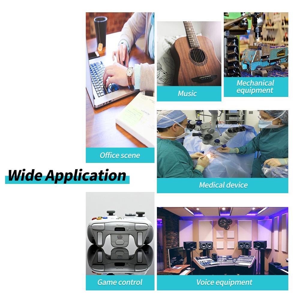 USB Foot Switch Multifunctional Customized Foot Pedal Action Pedal for Medical Image Acquisition