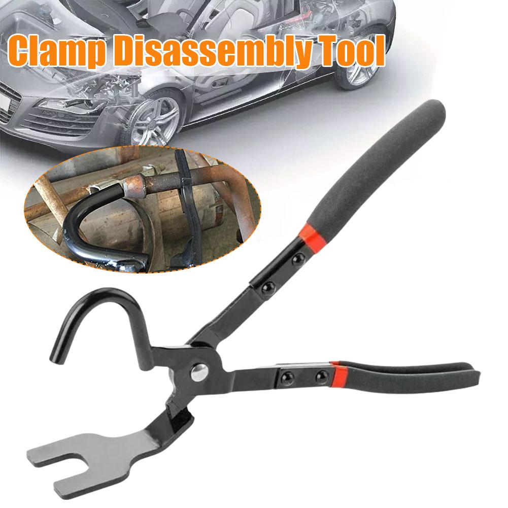Car Exhaust Hanger Pliers High Carbon Steel Bracket Rubber Removal Support Non-slip Hanger Bracket Pliers Removal Tool Sepa X1S6