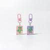 Chinese Style Mahjong Funny Keychain Pendant Resin Cute Backpack Decoration Accessories Trinket Creative Car Key Ring Gifts