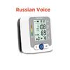 2024 New  Russian Voice Care Automatic Wrist Digital Blood Pressure Monitor Tonometer Meter for Measuring And Pulse Rate Portable