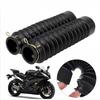 2PCS Motorcycle Rubber Front Fork Dust Cover Gaiters Gators Boots Universal UK