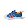 LEGO X Superstar 360 I Shock Blue Baby Sneakers Footwear-White Eqt-Yellow H02731