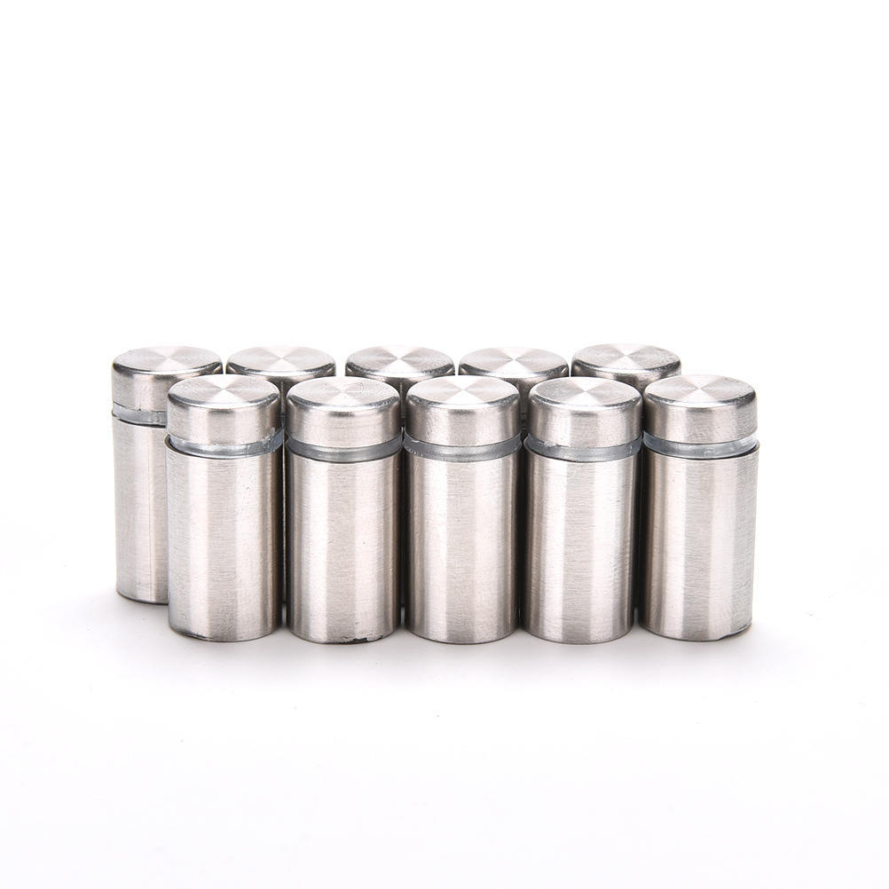 10 X Stainless Stand Off Bolts Mount Standoffs Sign Advertisement Fixings Gifts