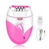 Hair Removal Machine Rechargeable Hypoallergenic Portable 5V 3W Electric Hair Epilator Pink