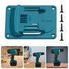 Wall Mounted Drill Holder Set Of 5 For 18V Cordless Tools Heavy Duty ABS Bracket With Secure Storage Space Saving Design