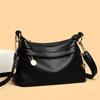 Women's Large-capacity Leather Bag  Messenger Bags  Monochromatic  Luxury  Female  Shoulder  Crossbody  Tote  High Quality