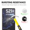 For Samsung Galaxy S21+ 5G Tempered Glass Screen Protector Full Glue Full Cover Film with Black Edges