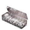 Dustproof Data Cable Storage Box with Transparent Cover & Mobile Charging Cable Organizer