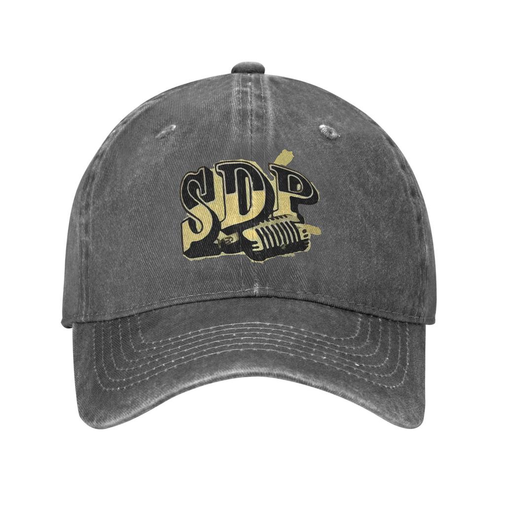 Sdp Band Music Singer Tour Sun Baseball Cap  Stylish Men Women Washed Trucker Hat DIY Running Baseball Caps Gift Idea