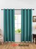 1pc Modern 100% Blackout Curtains with Grommet Top, Soft Fabric and Solid Color Curtain, Curtains for Living Room, Bedroom