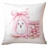 New Pink Halloween Pillowcase Festive Home Cushion Pillowcase Decoration