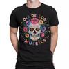 Day of the Dead Sugar Skull T-Shirt - Colorful Dia De Muertos #D #T2383