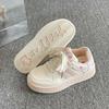 Summer Mesh Breathable Board Shoes Women's New Platform White Shoes Versatile Niche Bread Shoes Sweet